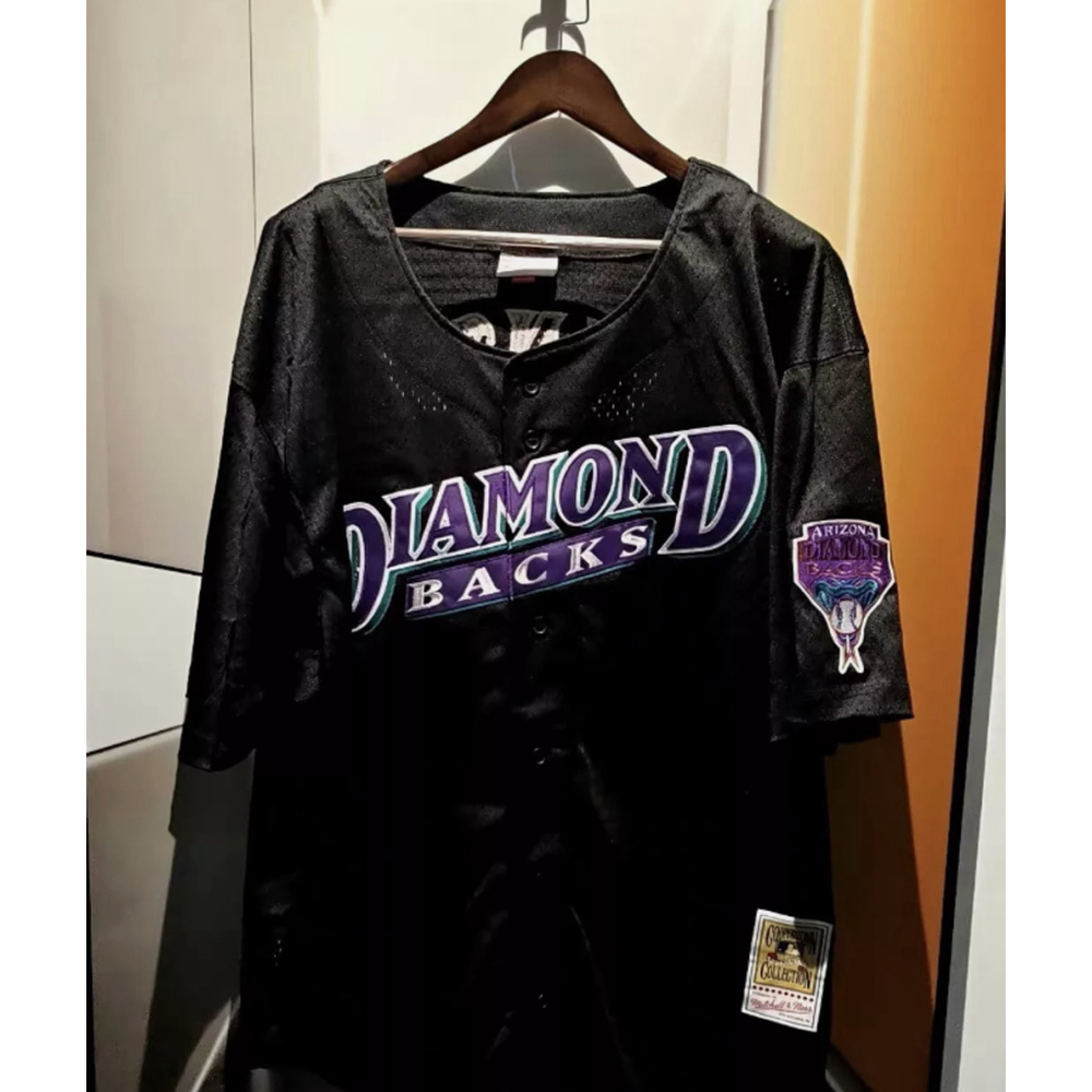 Mitchell Ness Arizona Diamondbacks Johnson jersey size 2XLB (52)